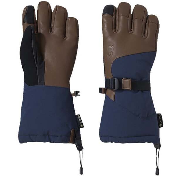 アウトドアリサーチ レディース 手袋 アクセサリー Outdoor Research Carbide Sensor Gloves - Women's Naval Blue/Saddle