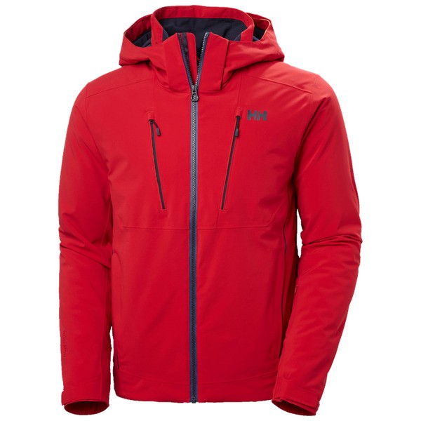 ヘリーハンセン メンズ ジャケット・ブルゾン アウター Helly Hansen Alpha 4.0 Jacket Red