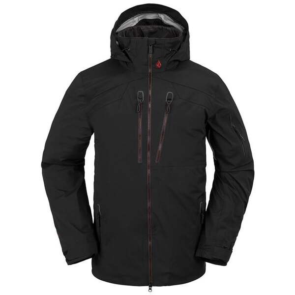 ボルコム メンズ ジャケット・ブルゾン アウター Volcom Guch Stretch GORE-TEX Jacket Black