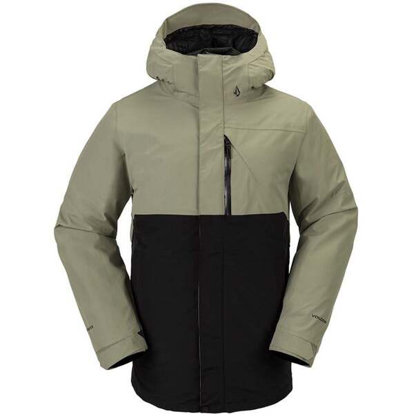 ボルコム メンズ ジャケット・ブルゾン アウター Volcom L GORE-TEX Jacket Light Military