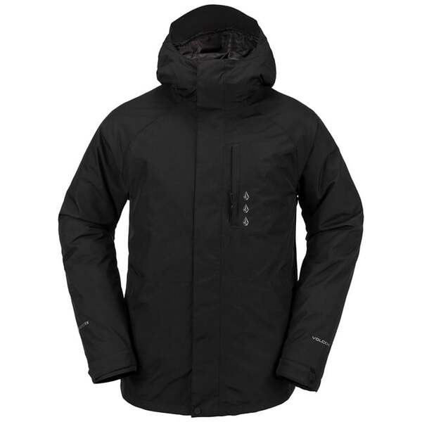 ボルコム メンズ ジャケット・ブルゾン アウター Volcom Dua Insulated GORE-TEX Jacket Black