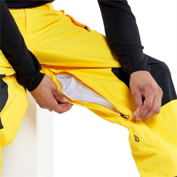 ボルコム メンズ カジュアルパンツ ボトムス Volcom Longo GORE-TEX Pants Bright Yellow