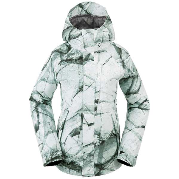 ボルコム レディース ジャケット・ブルゾン アウター Volcom V.CO Aris Insulated GORE-TEX Jacket - Women's White Ice