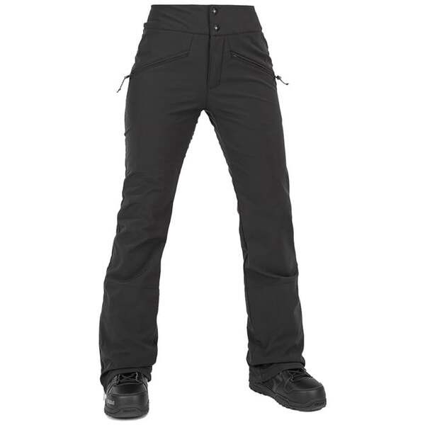 ボルコム レディース カジュアルパンツ ボトムス Volcom Battle Stretch High Rise Pants - Women's Black