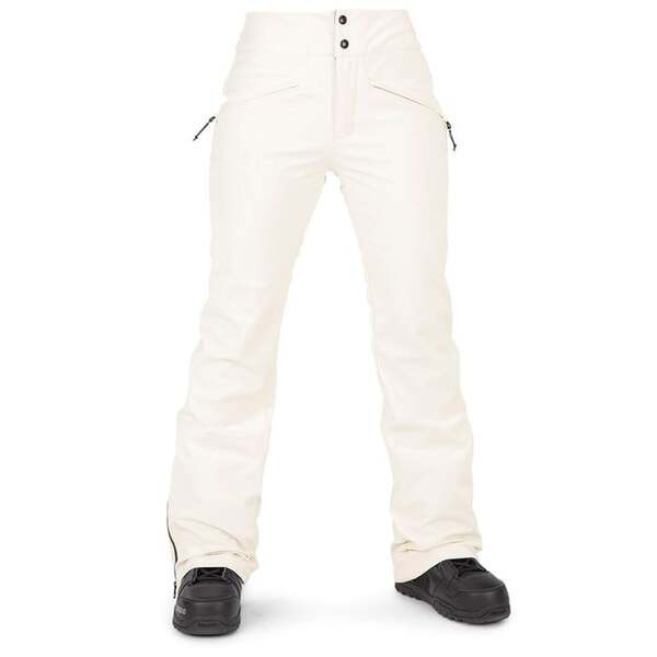 ボルコム レディース カジュアルパンツ ボトムス Volcom Battle Stretch High Rise Pants - Women's Moonbeam