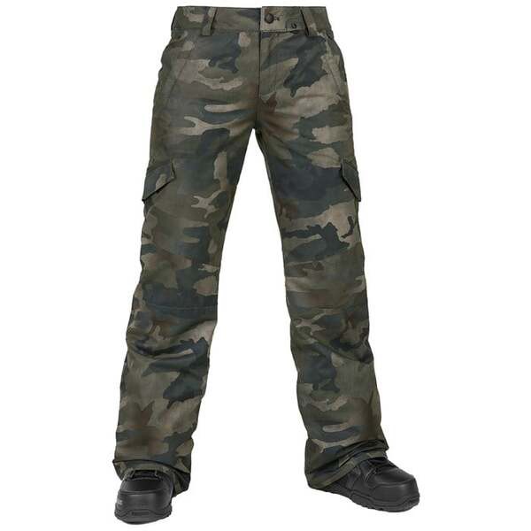 ボルコム レディース カジュアルパンツ ボトムス Volcom Bridger Insulated Pants - Women's Cloudwash Camo