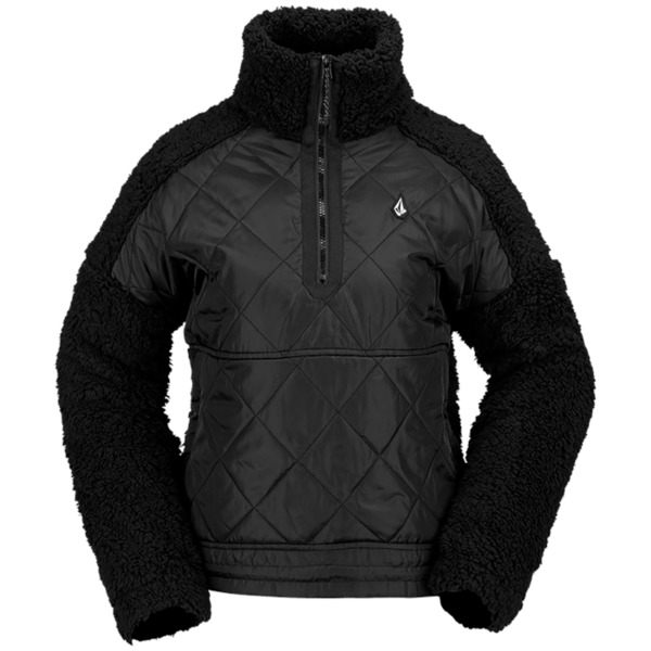 ボルコム レディース ジャケット・ブルゾン アウター Volcom Ferron Pullover Jacket - Women's Blackの通販は