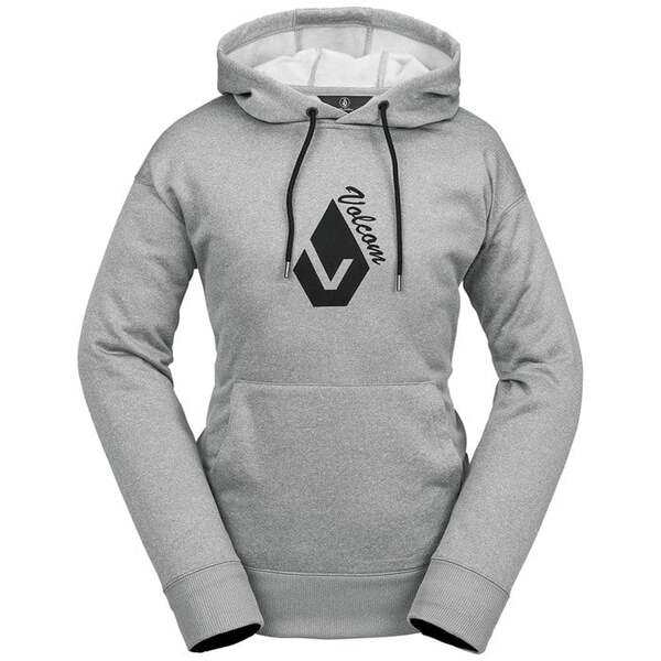 ボルコム レディース パーカー・スウェット アウター Volcom Core Hydro Hoodie - Women's Heather Grey