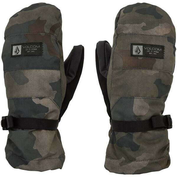 ボルコム レディース 手袋 アクセサリー Volcom V. Snow Over Mittens - Women's Cloudwash Camo