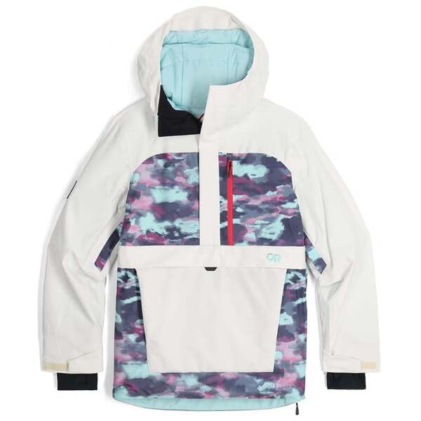 アウトドアリサーチ レディース ジャケット・ブルゾン アウター Outdoor Research Snowcrew Anorak - Women's Snow/Calcite Camo