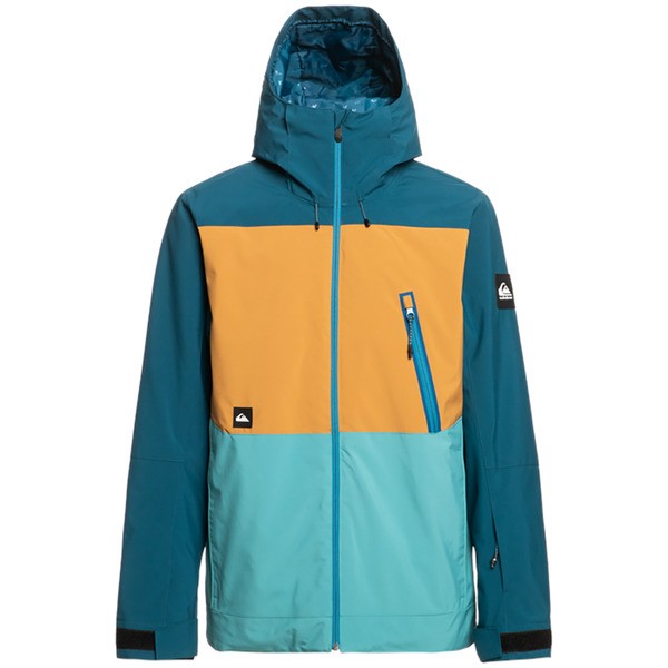 クイックシルバー メンズ ジャケット・ブルゾン アウター Quiksilver Sycamore Jacket Majolica Blue