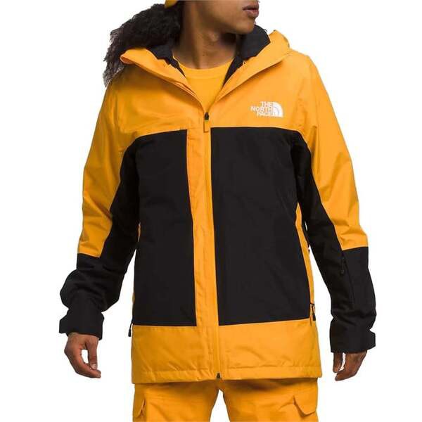 ノースフェイス メンズ ジャケット・ブルゾン アウター The North Face ThermoBall Eco Snow TriclimateR Jacket Summit Gold