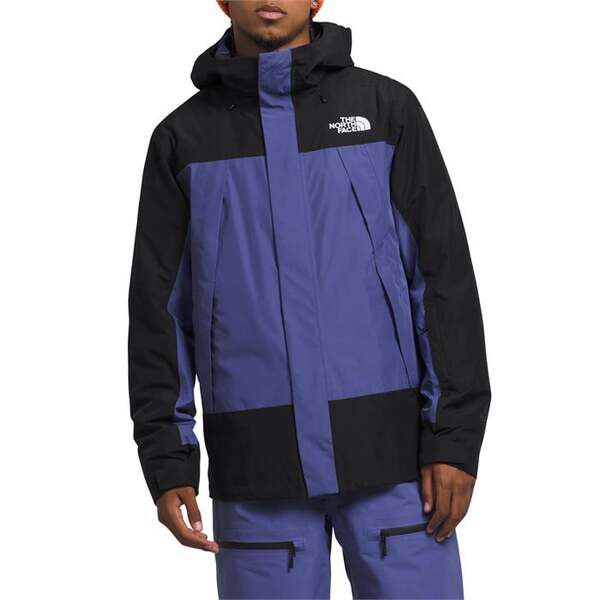 ノースフェイス メンズ ジャケット・ブルゾン アウター The North Face Clement TriclimateR Jacket Cave Blue/TNF Black