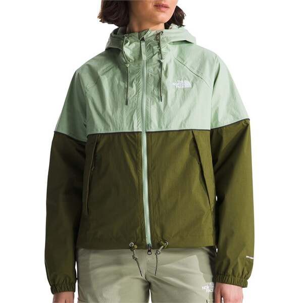 ノースフェイス レディース ジャケット・ブルゾン アウター The North Face Novelty Antora Rain Hoodie - Women's Misty Sage/Forest Ol