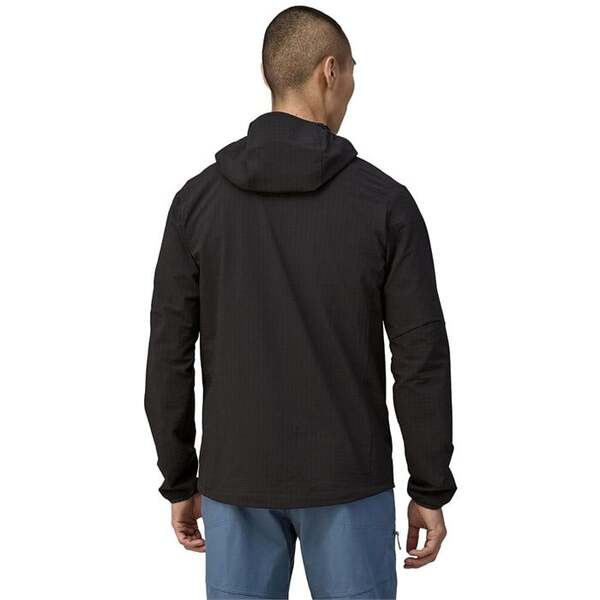 パタゴニア メンズ パーカー・スウェット アウター Patagonia R1 TechFace Hoodie - Men's Black