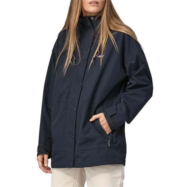 パタゴニア レディース ジャケット・ブルゾン アウター Patagonia Outdoor Everyday Rain Jacket - Women's Pitch Blue