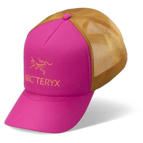 アークテリクス メンズ 帽子 アクセサリー Arc'teryx Bird Word Trucker Hat Amaranthus/Yukon