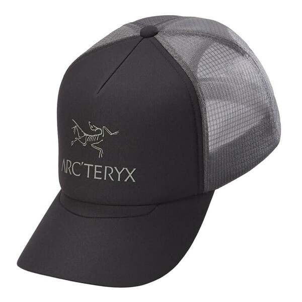 アークテリクス メンズ 帽子 アクセサリー Arc'teryx Bird Word Trucker Hat Black/Graphite