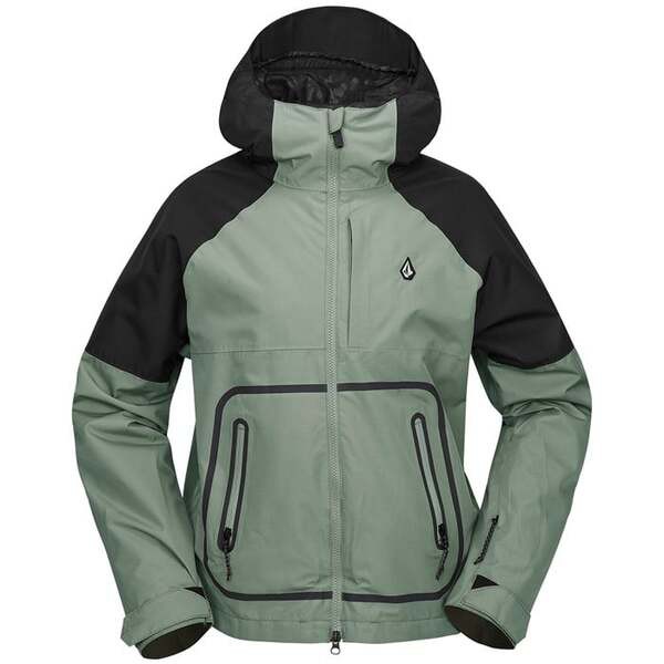 ボルコム レディース ジャケット・ブルゾン アウター Volcom Revna 20K Shell Jacket - Women's Lichen Green