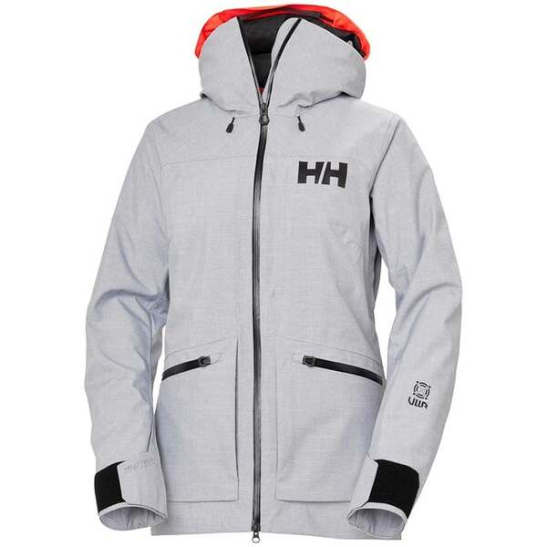 ヘリーハンセン レディース ジャケット・ブルゾン アウター Helly Hansen Powderqueen 3.0 Jacket - Women's Grey Melangeの通販は