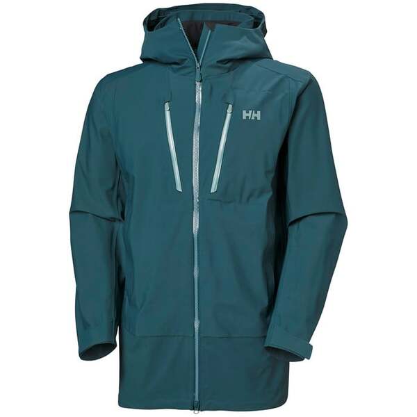 ヘリーハンセン メンズ ジャケット・ブルゾン アウター Helly Hansen Alpha 3L Long Shell Jacket - Men's Dark Creekの通販は
