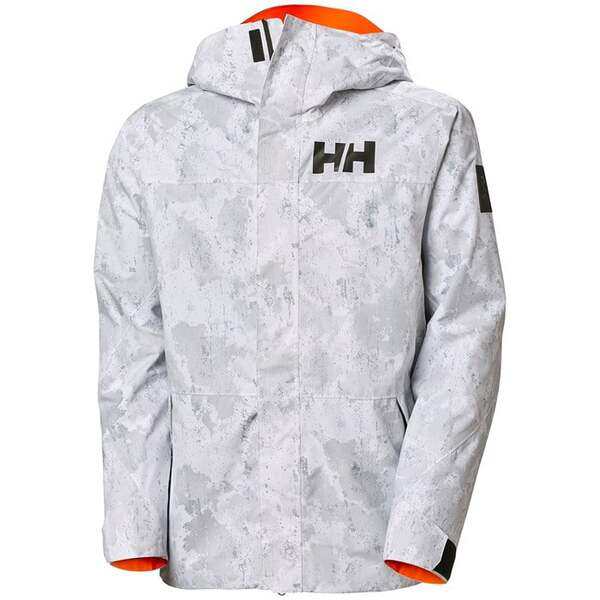 ヘリーハンセン メンズ ジャケット・ブルゾン アウター Helly Hansen ULLR D Shell Graphic Jacket - Men's Grey Fog Snowの通販は 50,880円