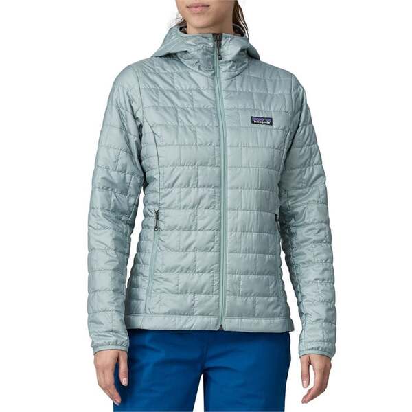 パタゴニア レディース ジャケット・ブルゾン アウター Patagonia Nano Puff Hoodie - Women's Thermal Blueの通販は