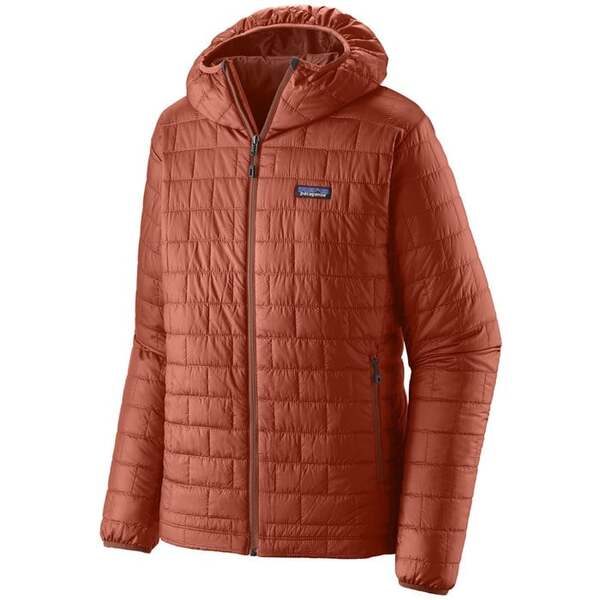 パタゴニア メンズ パーカー・スウェット アウター Patagonia Nano Puff Hoodie - Men's Burnished Redの通販は 81,800円