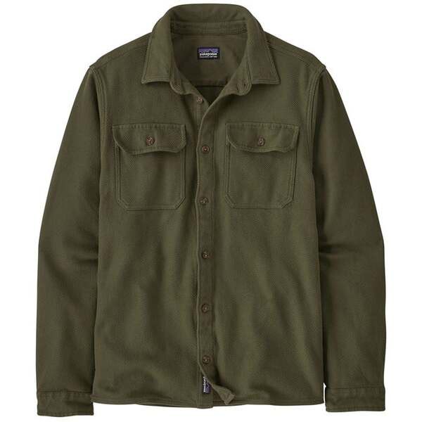 パタゴニア メンズ シャツ トップス Patagonia Fjord Loft Shirt - Men's Basin Green