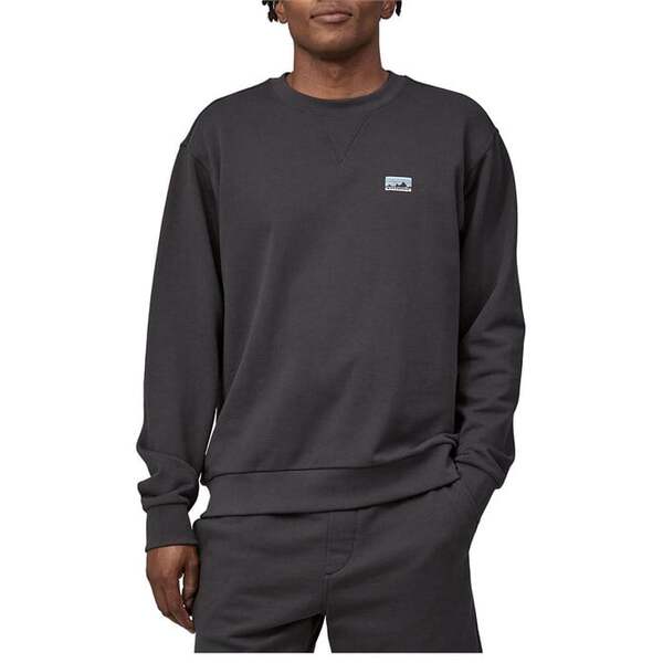 パタゴニア メンズ パーカー・スウェット アウター Patagonia Daily Crewneck Sweatshirt - Unisex Ink Blackの通販は 22,485円