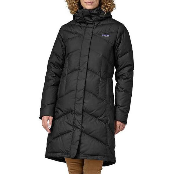 パタゴニア レディース ジャケット・ブルゾン アウター Patagonia Down With It Parka - Women's Black