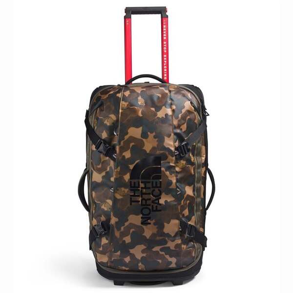 ノースフェイス メンズ スーツケース バッグ The North Face Base Camp Rolling Thunder 28 Bag Utility Brown Camo Texture Print/TNF B