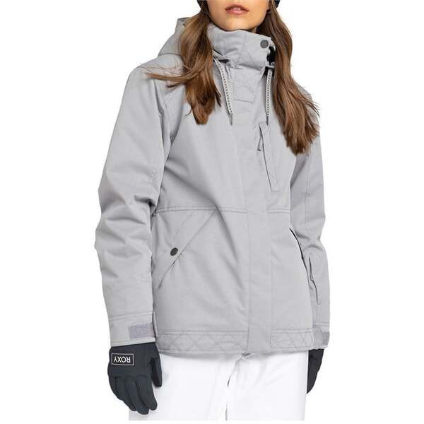ロキシー レディース ジャケット・ブルゾン アウター Roxy Billie Jacket - Women's Heather Greyの通販は