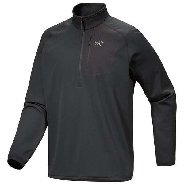アークテリクス メンズ パーカー・スウェット アウター Arc'teryx Delta 1/2 Zip - Men's Blackの通販は 33,670円