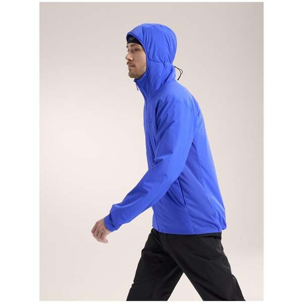 ARC'TERYX フード付きパーカー L ネイビー　atom sl ARCTERYX MENS ATOM SL HOODY EXOSPHERE