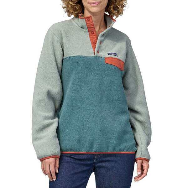 パタゴニア レディース パーカー・スウェット アウター Patagonia Lightweight Synchilla Snap-T Pullover Fleece - Women's Sienna Clay