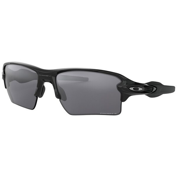 オークリー メンズ サングラス・アイウェア アクセサリー Oakley Flak 2.0 XL Sunglasses Polished Black/Prizm Black Polarized