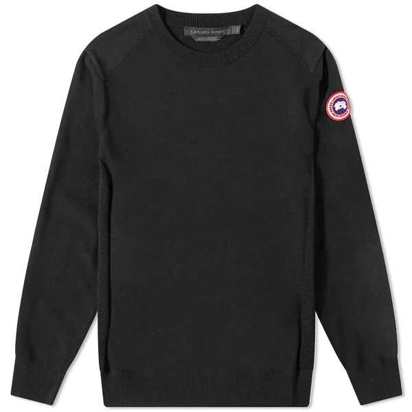 カナダグース メンズ ニット・セーター アウター Canada Goose Dartmouth Crew Knit Black