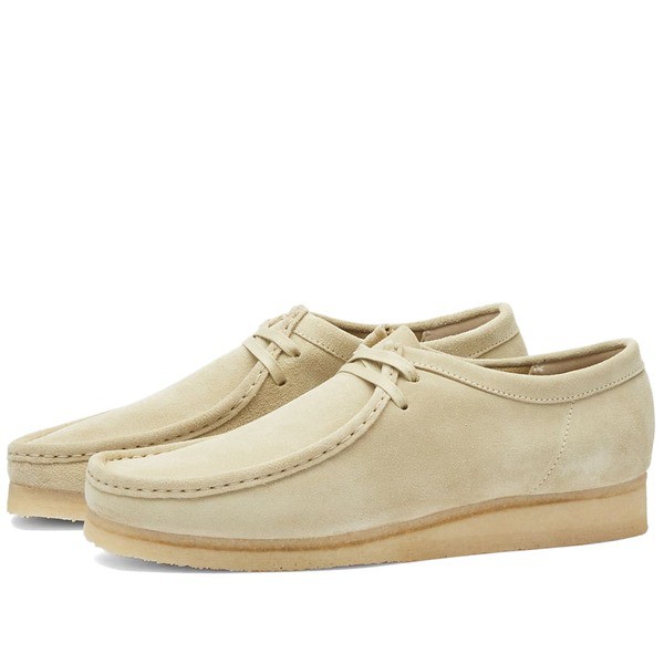 wallabee maple suede