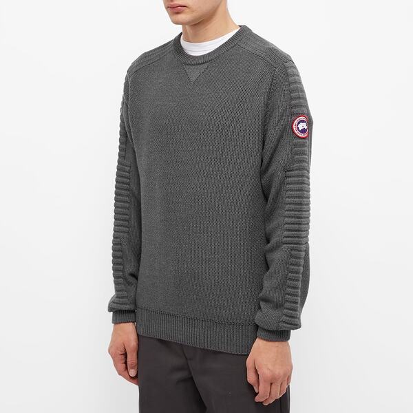 カナダグース メンズ ニット セーター アウター Canada Goose Paterson Crew Knit Iron Greyの通販はau Pay マーケット Revida