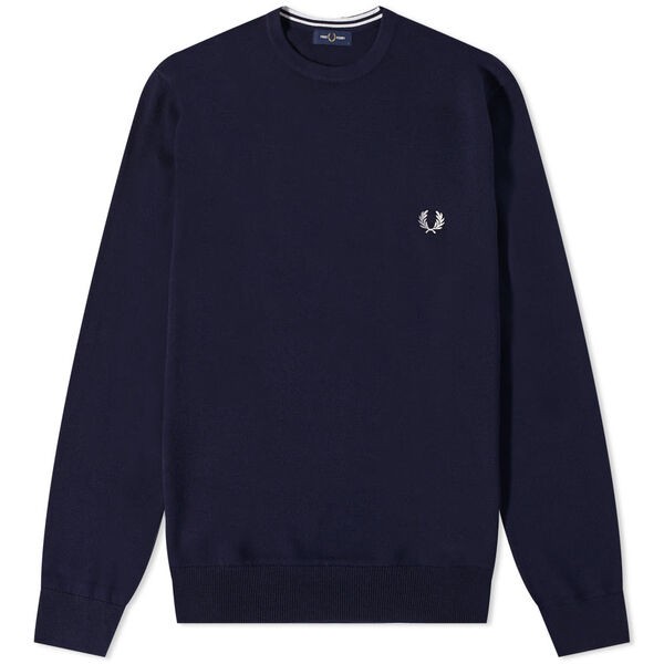 フレッドペリー メンズ ニット・セーター アウター Fred Perry Crew ...