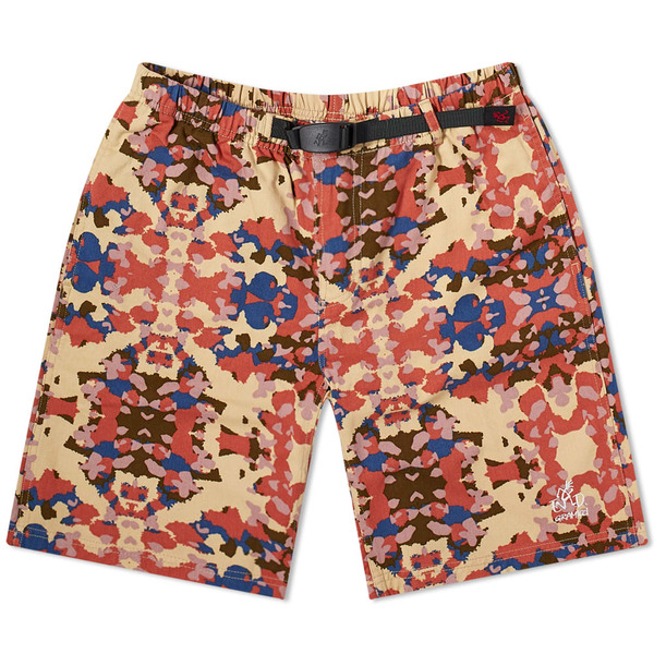 グラミチ メンズ ハーフパンツ・ショーツ ボトムス END. x Gramicci 'Kaleidoscope' G-Short Tan Camoの通販は