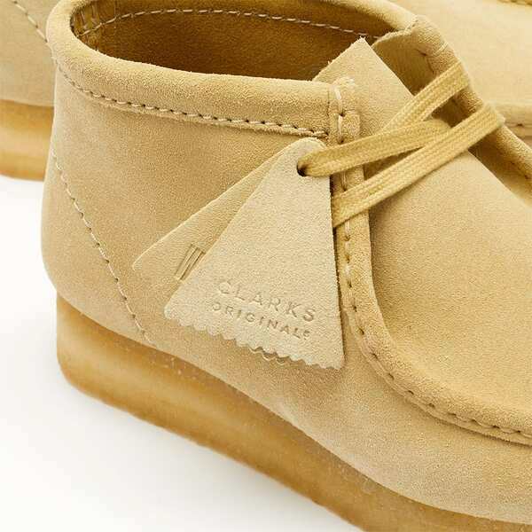 クラークス レディース ブーツ・レインブーツ シューズ Clarks Originals Wallabee Boot Maple Suede