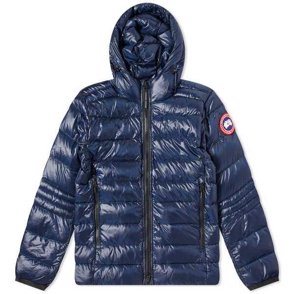 カナダグース メンズ パーカー・スウェット アウター Canada Goose Crofton Hoody Atlantic Navyの通販は