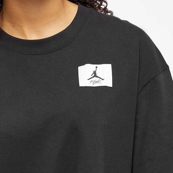 ジョーダン レディース Tシャツ トップス Air Jordan Flight Tee Black