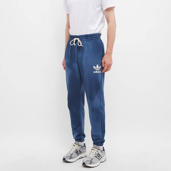 アディダス メンズ カジュアルパンツ ボトムス Adidas Mellow Ride Club Sweat Pant Crew Navy &  Wonder White