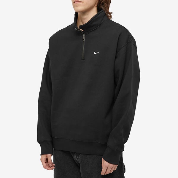 ナイキ メンズ パーカー・スウェット アウター Nike NRG Quarter Zip Top Black & White