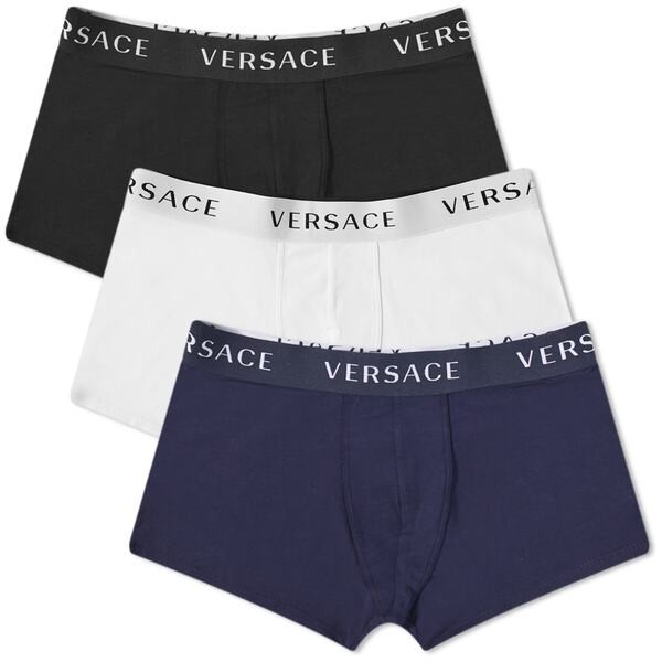 ヴェルサーチ メンズ ボクサーパンツ アンダーウェア Versace Logo