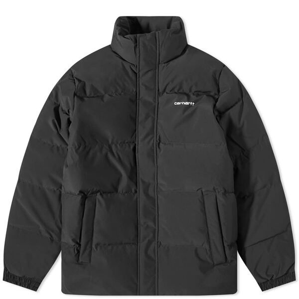 カーハート メンズ ジャケット・ブルゾン アウター Carhartt WIP Danville Jacket Black & Whiteの通販は