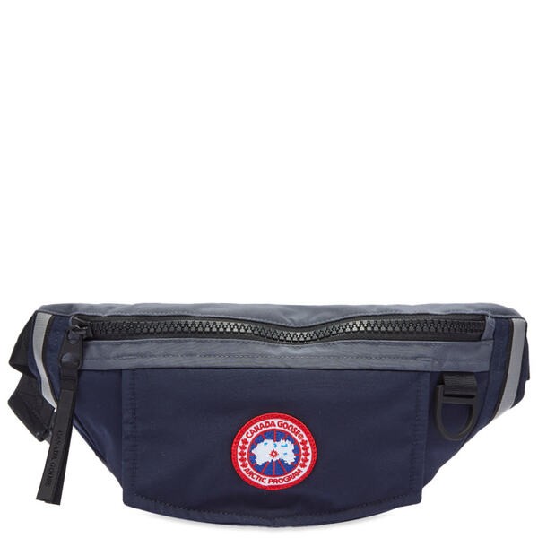 カナダグース メンズ ボディバッグ・ウエストポーチ バッグ Canada Goose Regeneration Waist Pack Admiral  Blue & Titanium｜au PAY マーケット